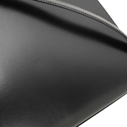 Hermes 1999 Black Box Calf Kelly 32 Sellier 2way Shoulder Handbag