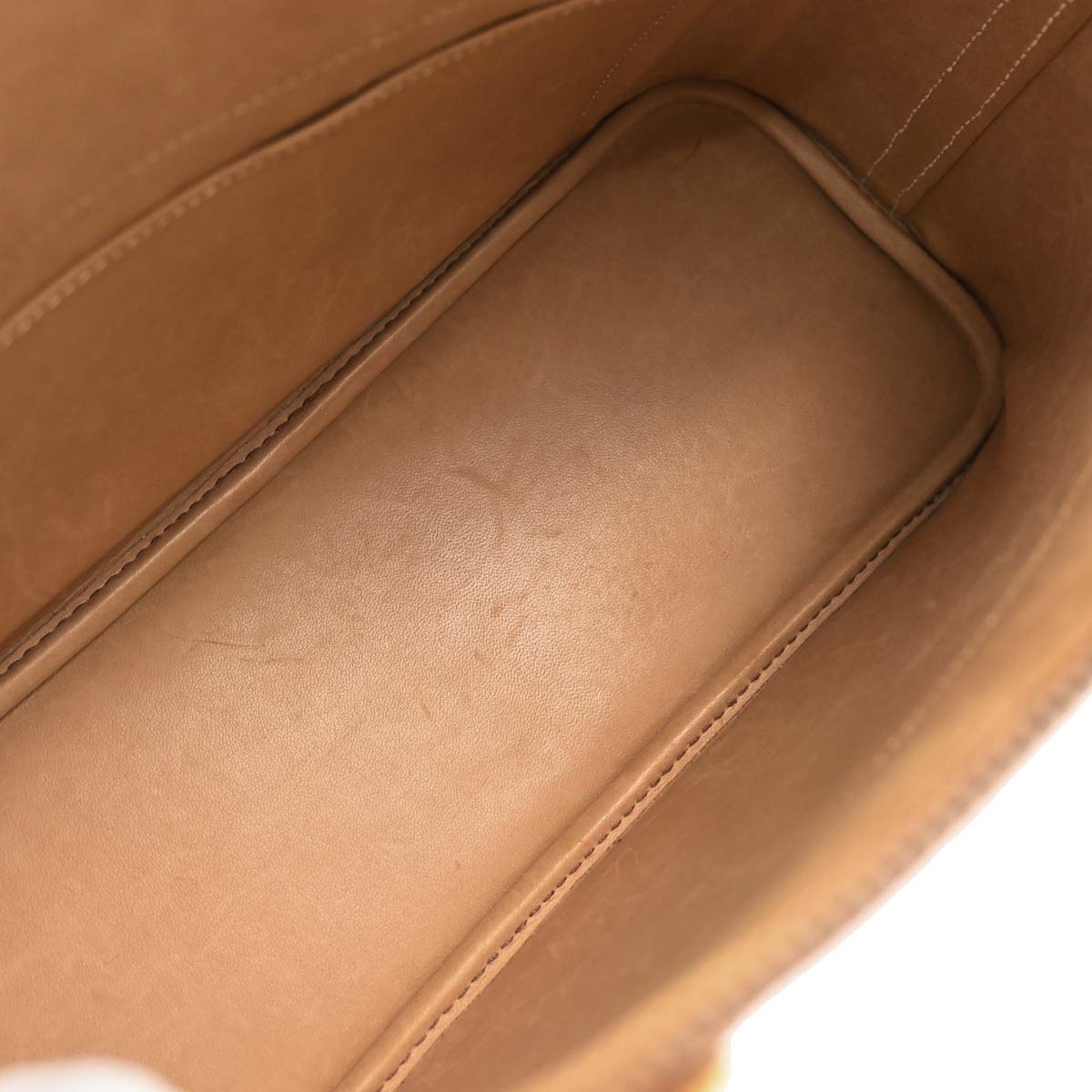 Hermes 1995 Natural Courchevel Bolide 31 2way Shoulder Handbag