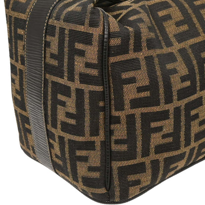Fendi Brown Canvas Zucca Handbag