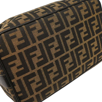 Fendi Brown Canvas Zucca Handbag
