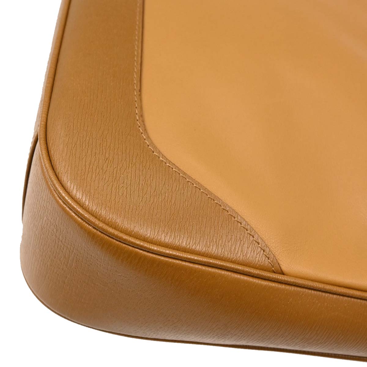 Gucci Brown Leather Bamboo 2way Shoulder Handbag