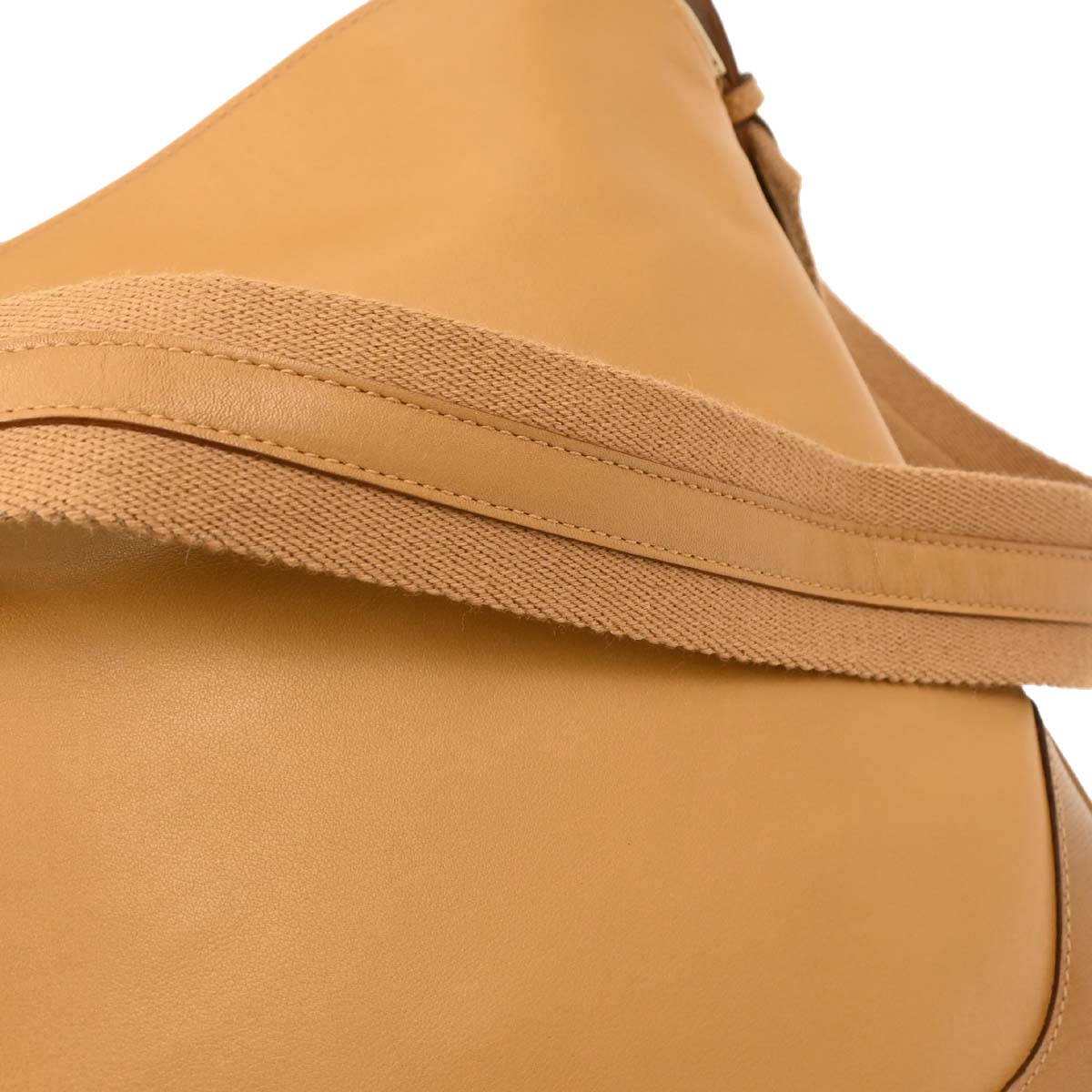 Gucci Brown Leather Bamboo 2way Shoulder Handbag
