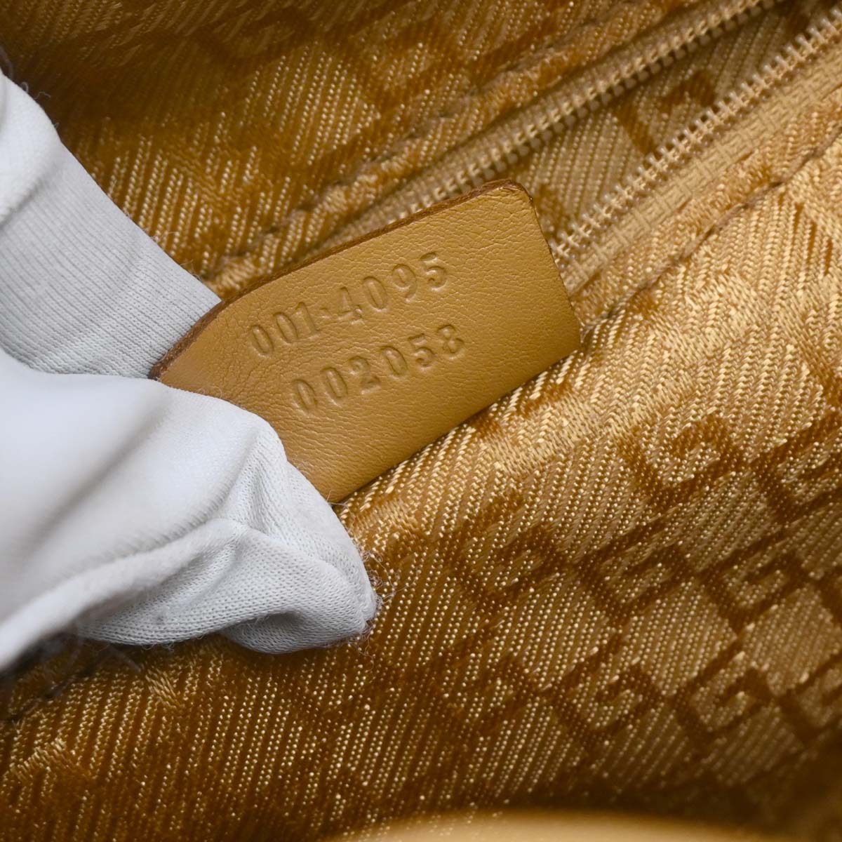 Gucci Brown Leather Bamboo 2way Shoulder Handbag