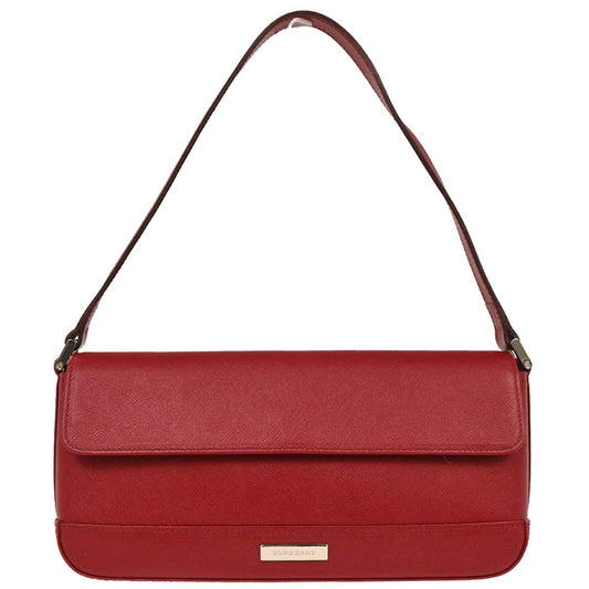 Burberry Red Leather Handbag