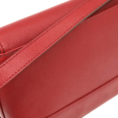 Burberry Red Leather Handbag