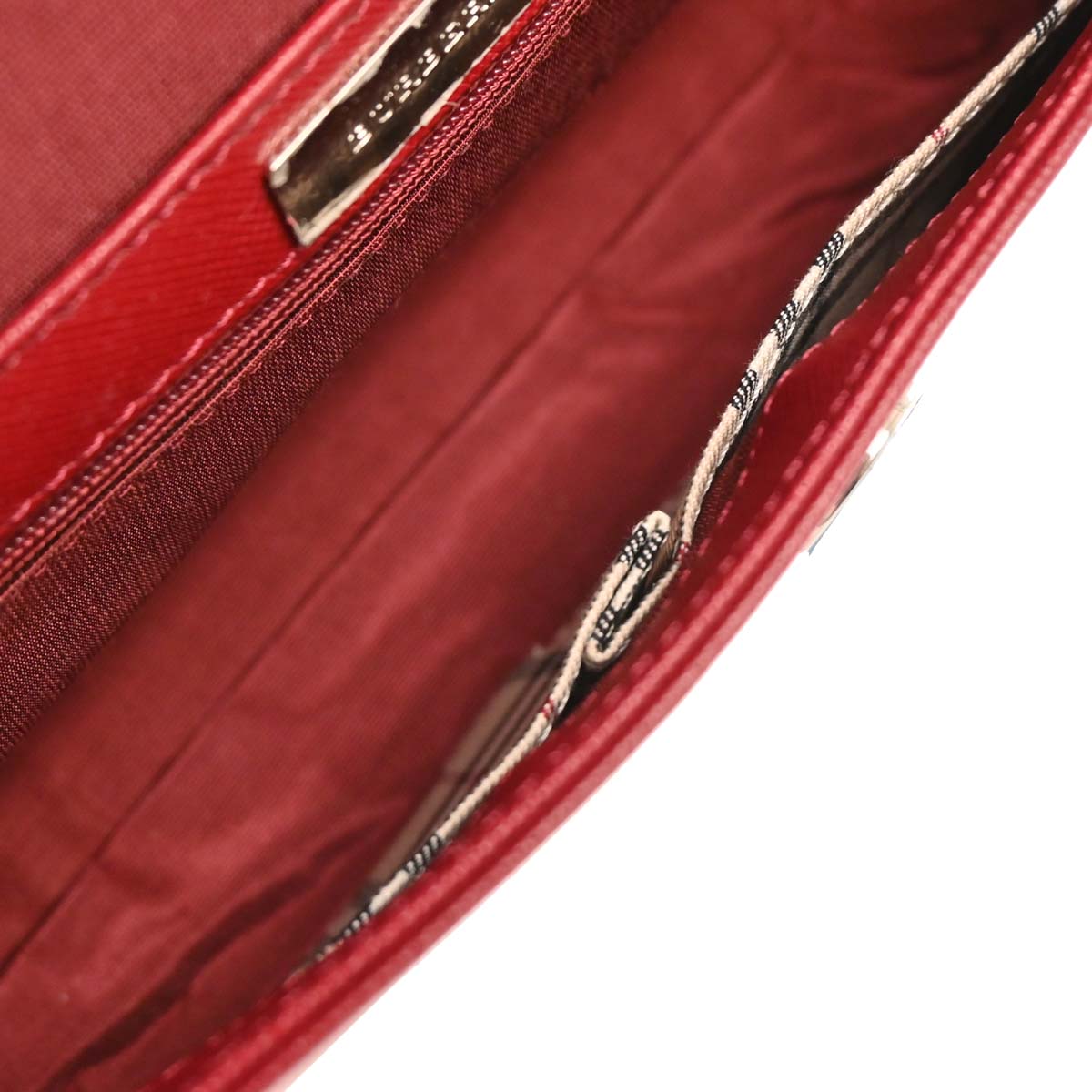 Burberry Red Leather Handbag