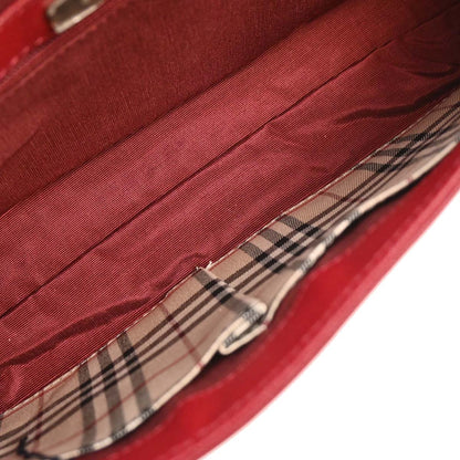 Burberry Red Leather Handbag