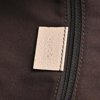 Gucci Beige Canvas GG Abbey Hobo Handbag