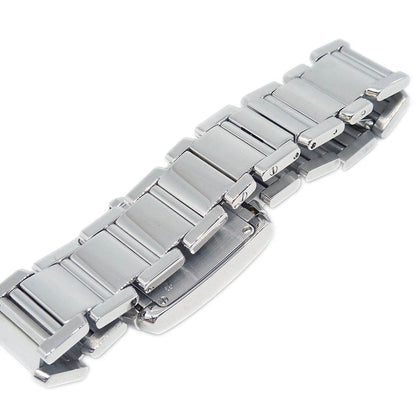 Cartier Tank Francaise SM Ref.2403 Quartz Watch 18KWG Diamond