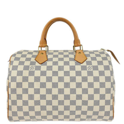 Louis Vuitton 2007 Damier Azur Speedy 30 Handbag N41533