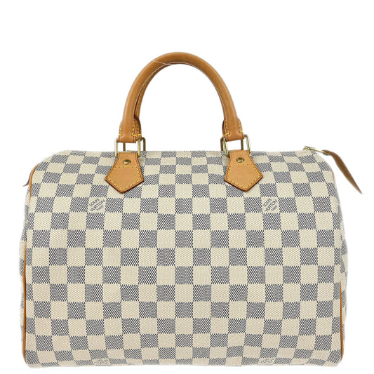 Louis Vuitton 2007 Damier Azur Speedy 30 Handbag N41533
