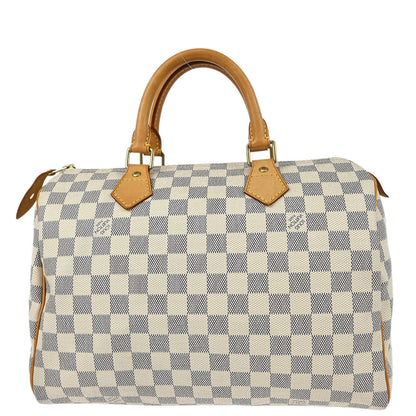 Louis Vuitton 2007 Damier Azur Speedy 30 Handbag N41533