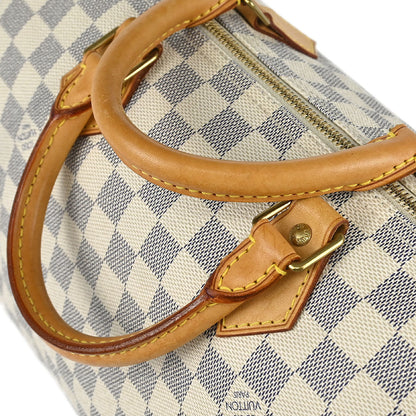 Louis Vuitton 2007 Damier Azur Speedy 30 Handbag N41533