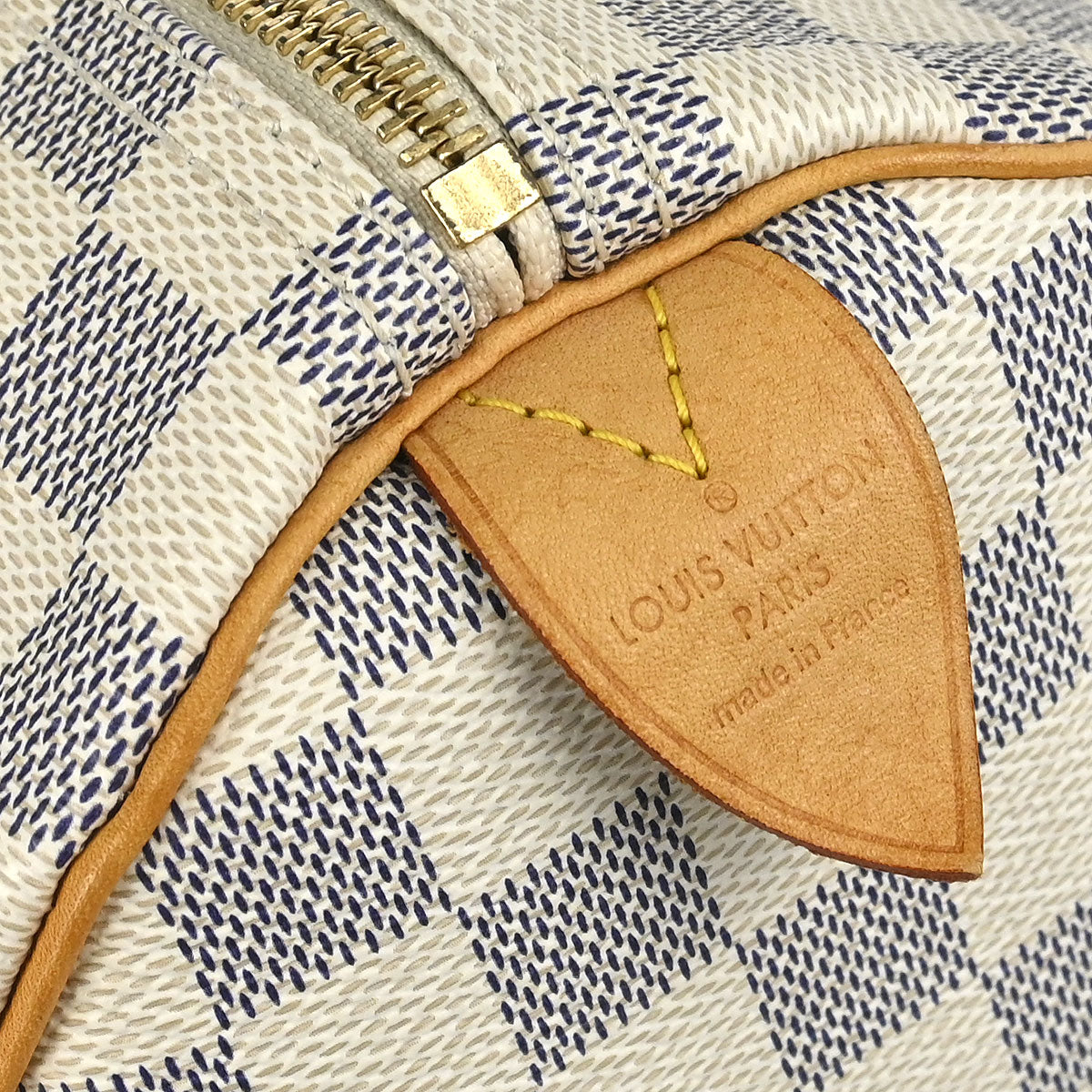 Louis Vuitton 2007 Damier Azur Speedy 30 Handbag N41533