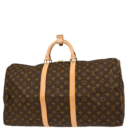 Louis Vuitton 1998 Monogram Keepall 55 Travel Duffle Handbag M41424