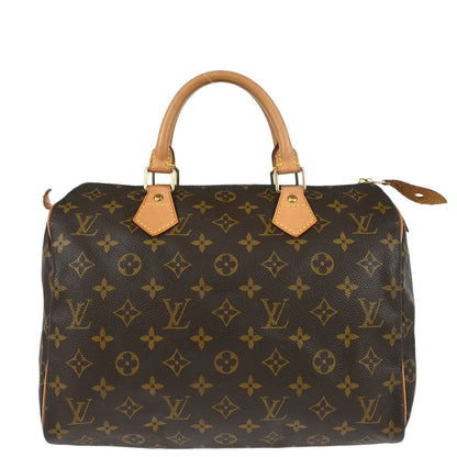 Louis Vuitton 2001 Monogram Speedy 30 Handbag M41526