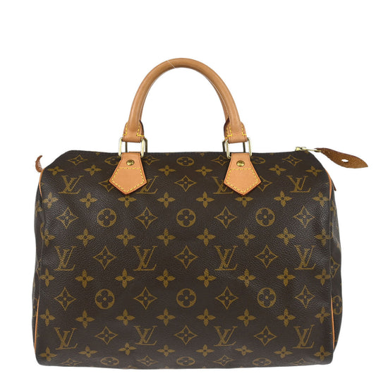 Louis Vuitton 2001 Monogram Speedy 30 Handbag M41526