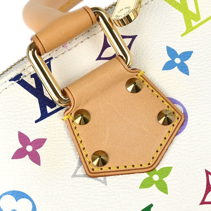 Louis Vuitton 2006 White Monogram Multicolor Alma Handbag M92647