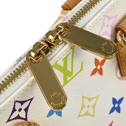 Louis Vuitton 2006 White Monogram Multicolor Alma Handbag M92647