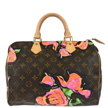 Louis Vuitton 2008 Monogram Rose Speedy 30 Handbag M48610