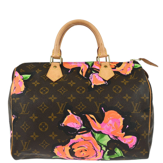 Louis Vuitton 2008 Monogram Rose Speedy 30 Handbag M48610