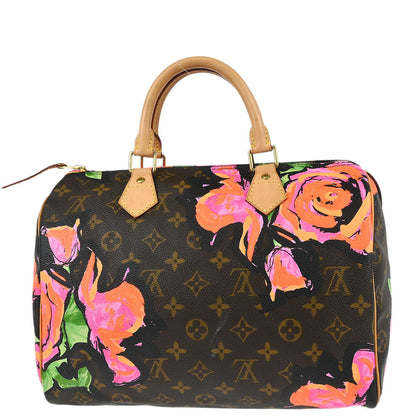 Louis Vuitton 2008 Monogram Rose Speedy 30 Handbag M48610
