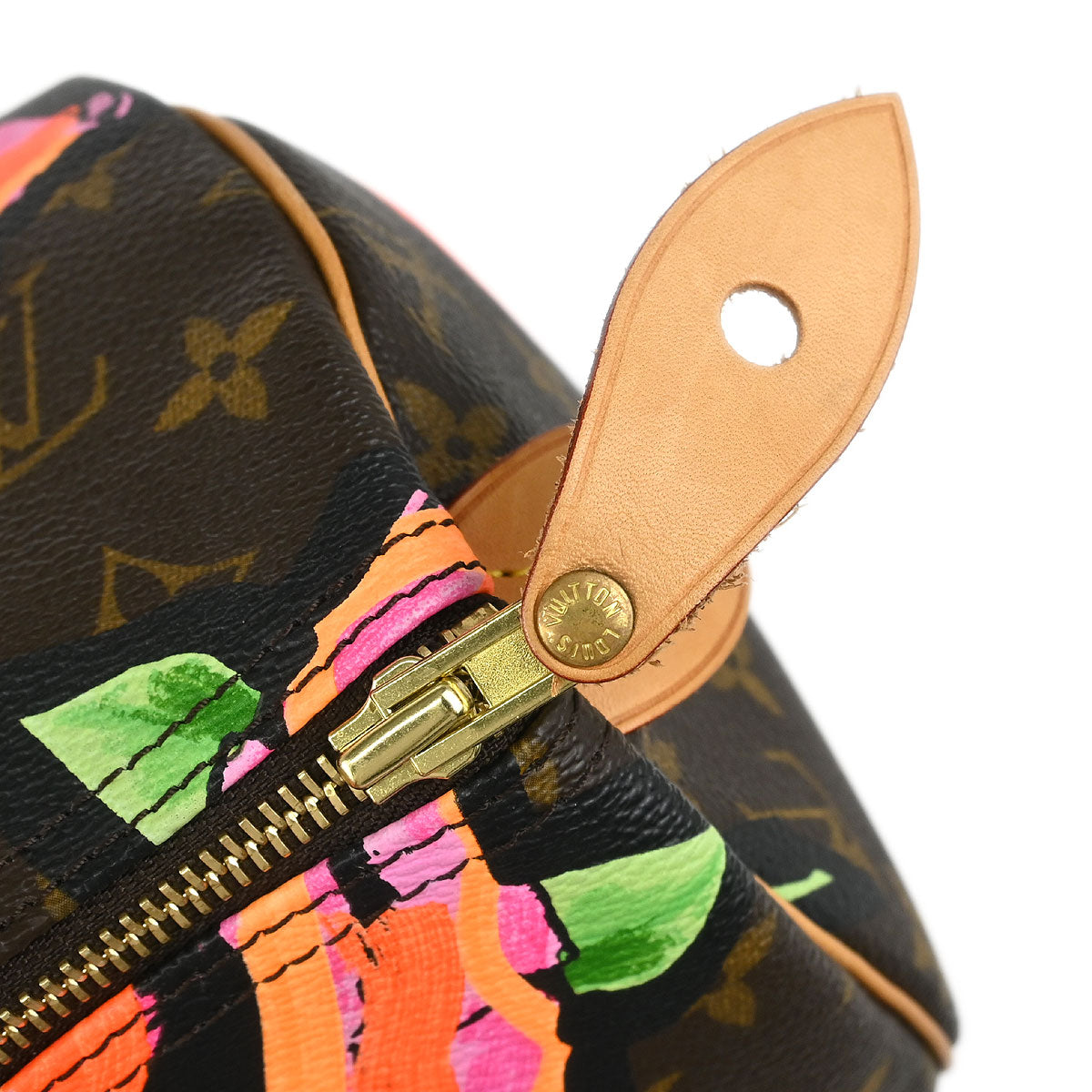 Louis Vuitton 2008 Monogram Rose Speedy 30 Handbag M48610