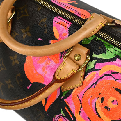 Louis Vuitton 2008 Monogram Rose Speedy 30 Handbag M48610
