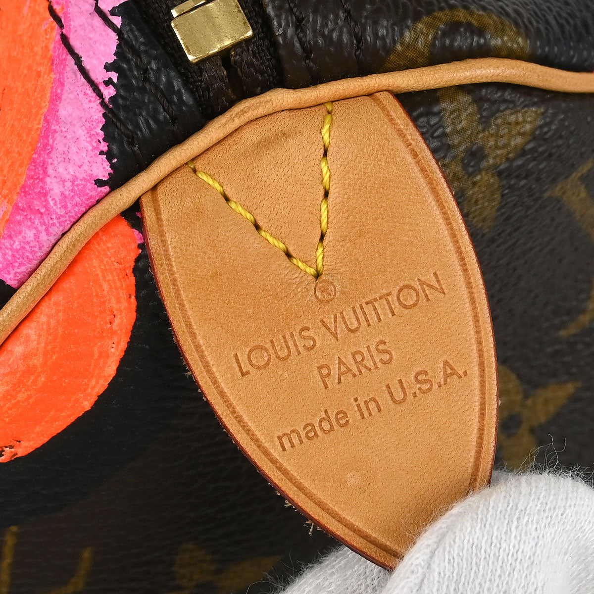 Louis Vuitton 2008 Monogram Rose Speedy 30 Handbag M48610