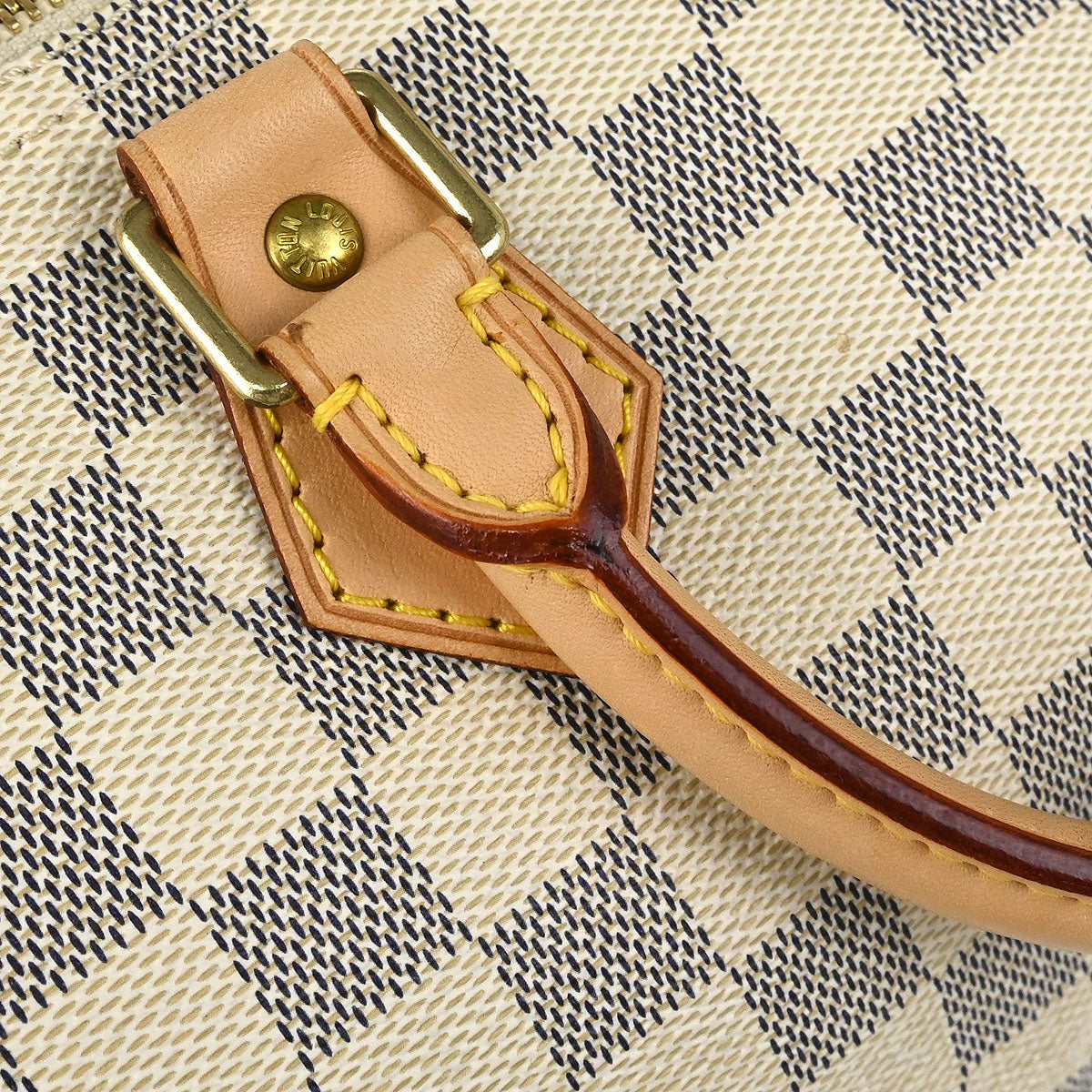 Louis Vuitton 2007 Damier Azur Speedy 25 Handbag N41534