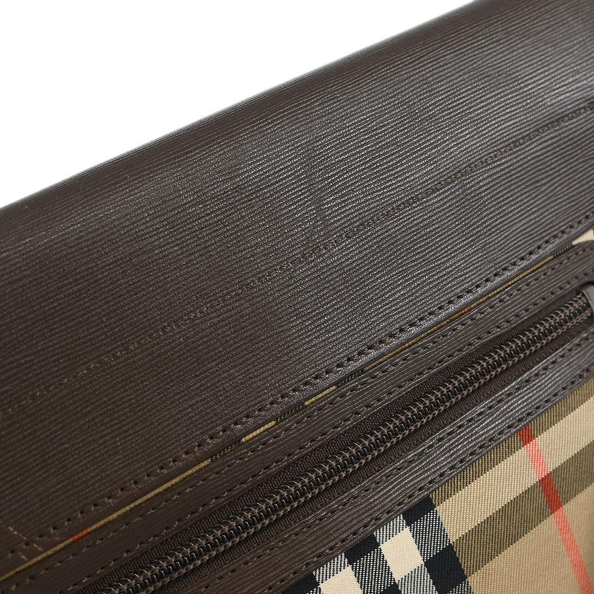 Burberrys Beige House Check Shoulder Bag
