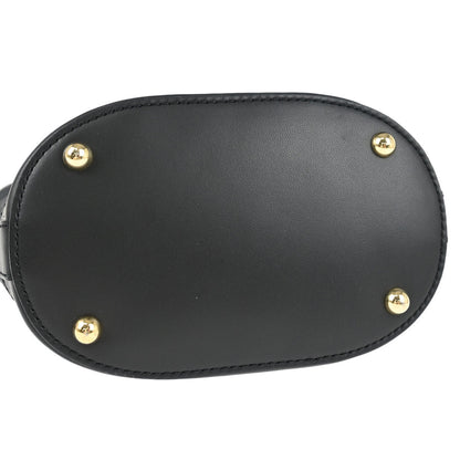 Celine Black Canvas C Macadam Tote Handbag