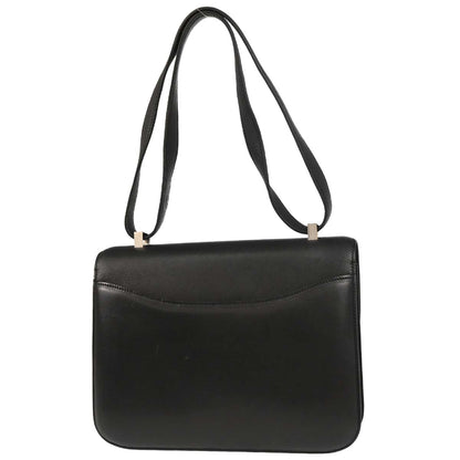 Hermes 1998 Black Chamonix Constance 25 Shoulder Bag