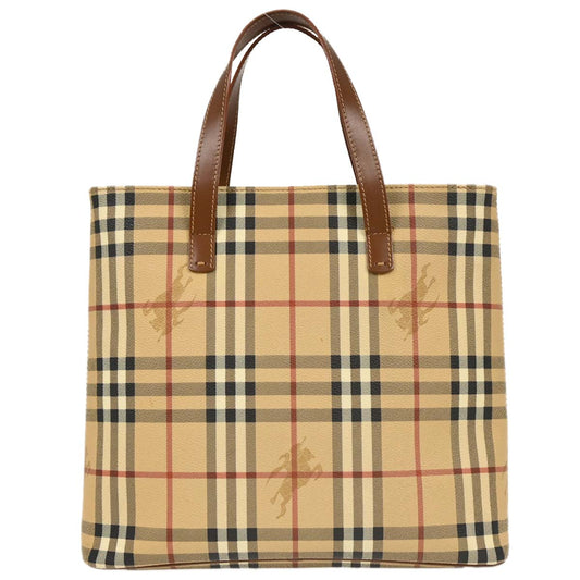 Burberry Beige House Check Handbag