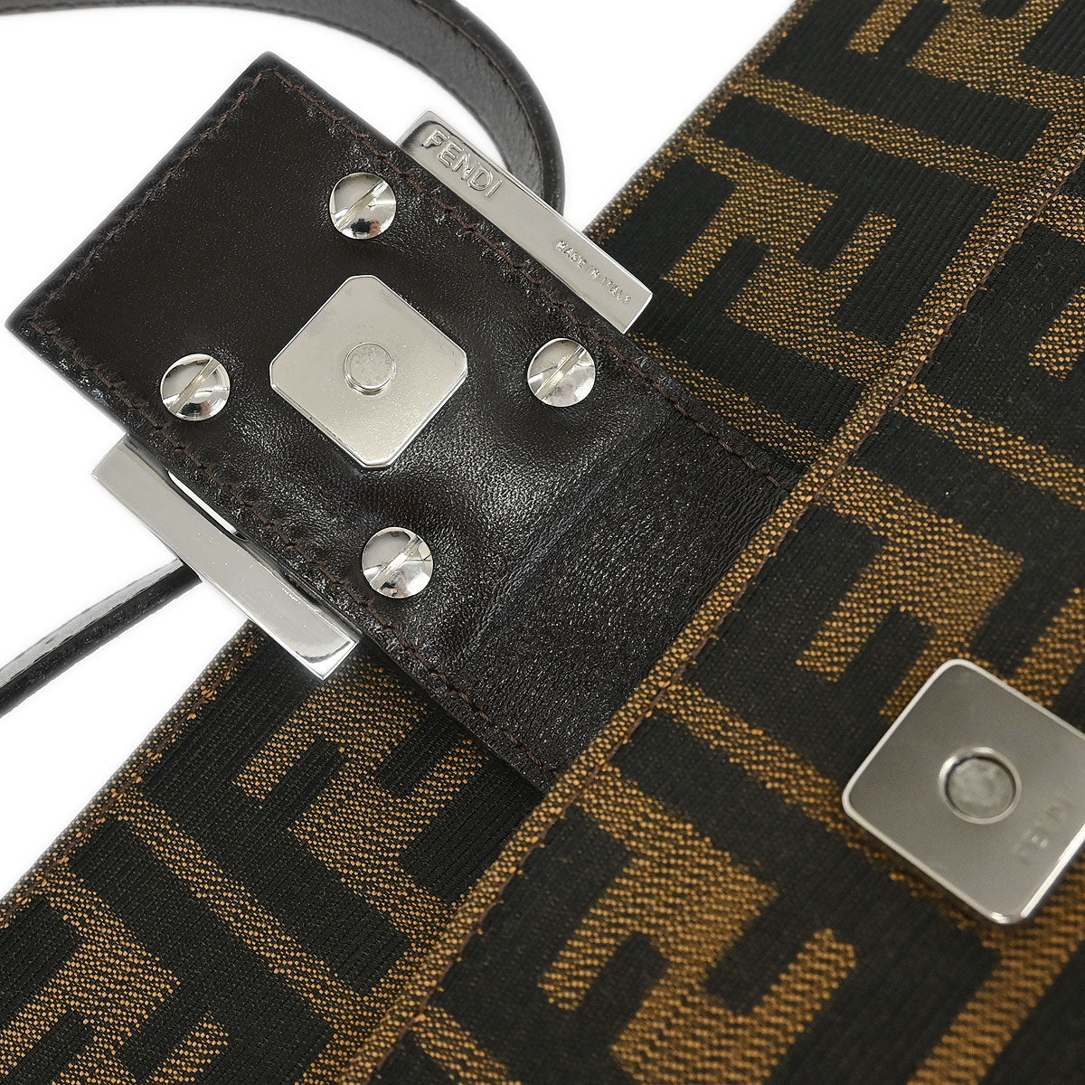 Fendi Brown Zucca Handbag