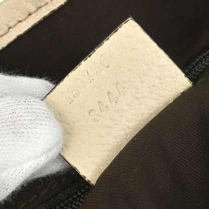 Gucci Beige Canvas GG Hobo Handbag