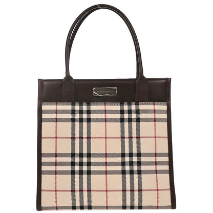 Burberry Beige Burberry Check Handbag