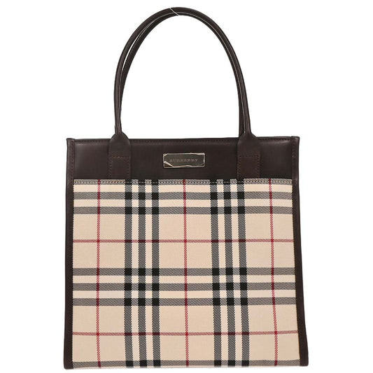 Burberry Beige Burberry Check Handbag