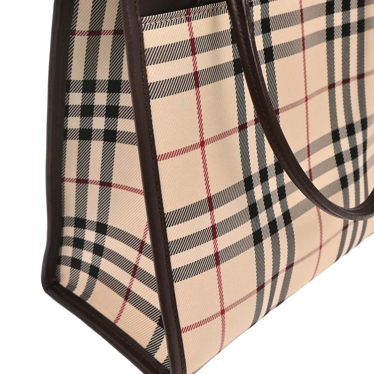Burberry Beige Burberry Check Handbag