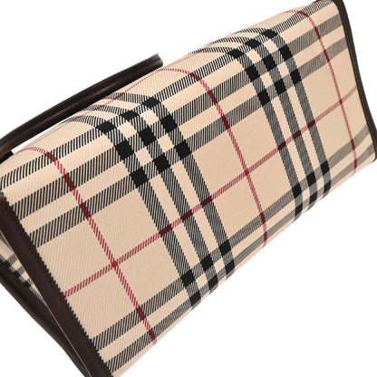 Burberry Beige Burberry Check Handbag
