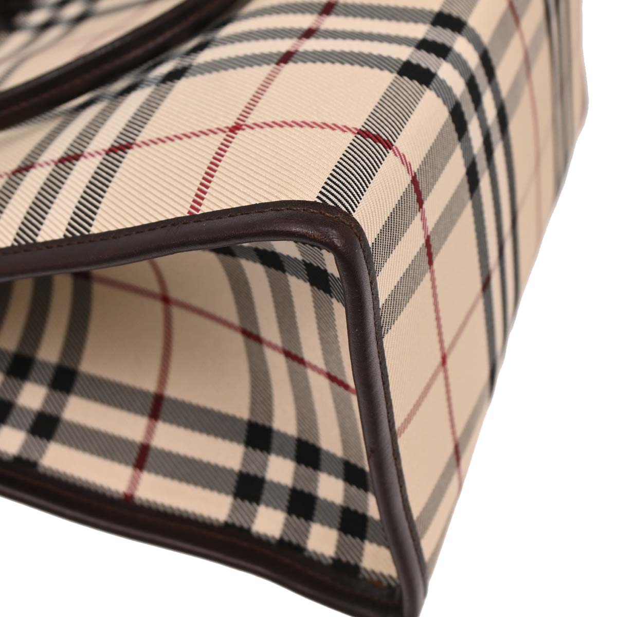 Burberry Beige Burberry Check Handbag