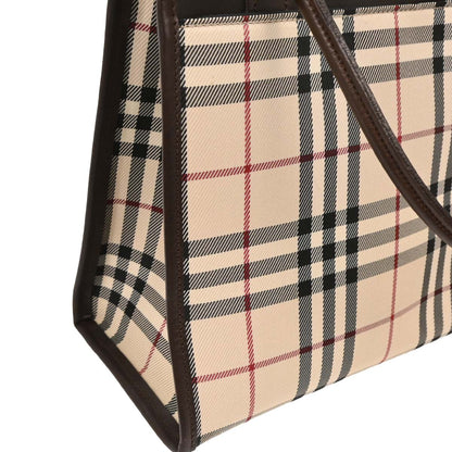 Burberry Beige Burberry Check Handbag
