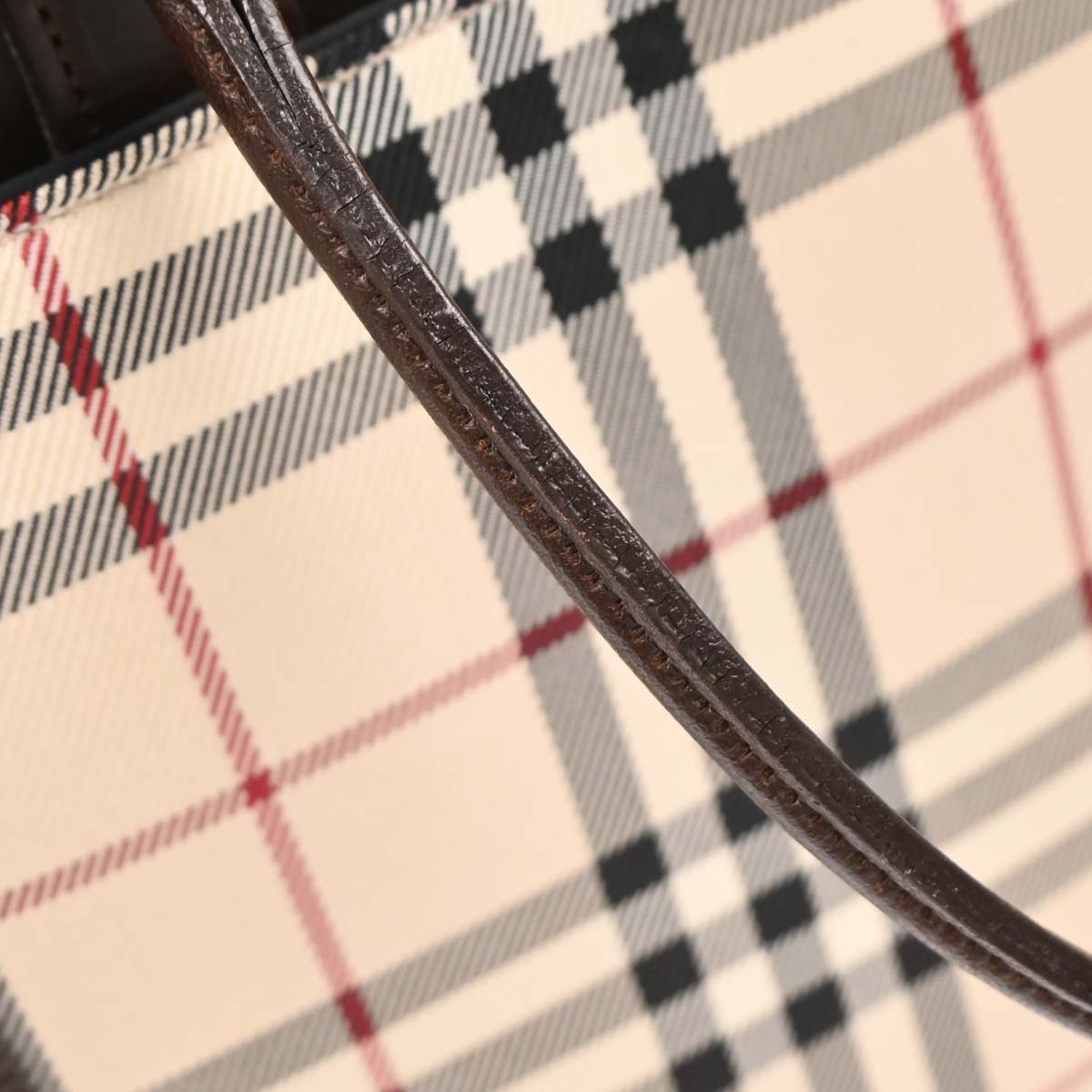 Burberry Beige Burberry Check Handbag