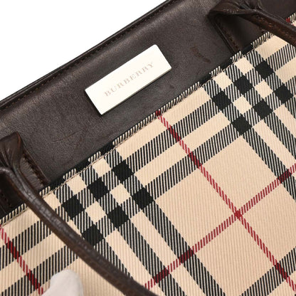 Burberry Beige Burberry Check Handbag