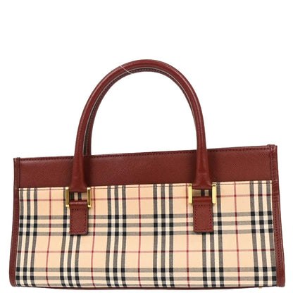 Burberry Beige Burberry Check Handbag