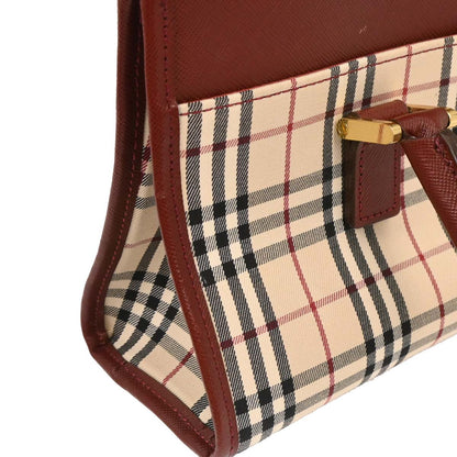Burberry Beige Burberry Check Handbag