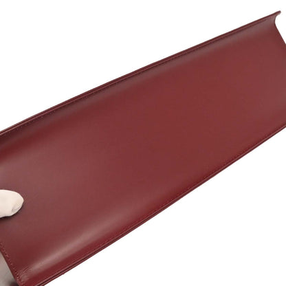 Burberry Bordeaux Leather Handbag