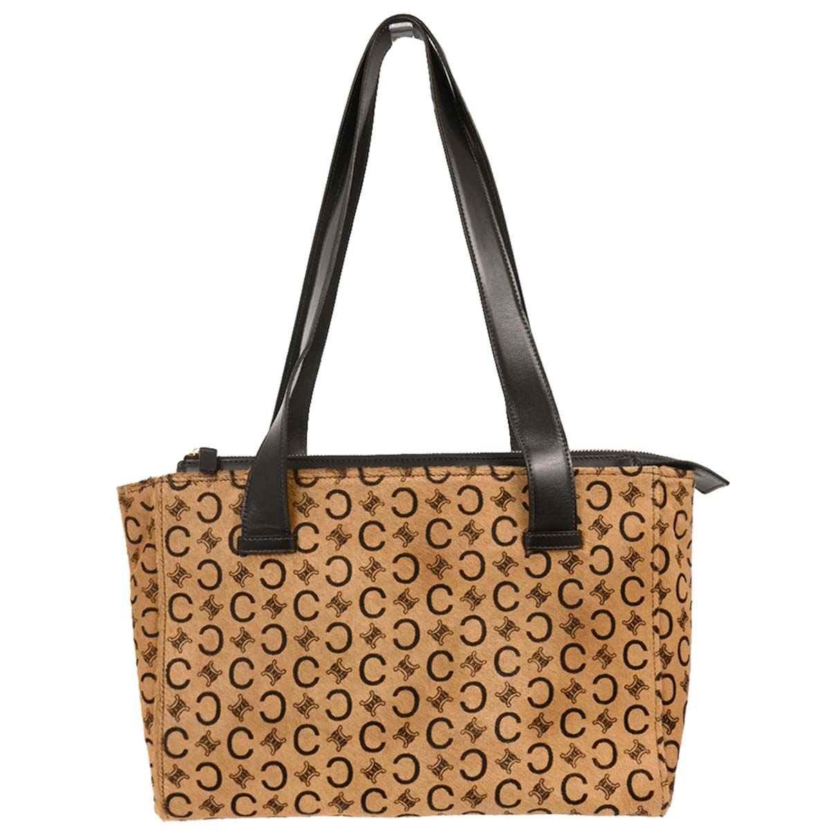 Celine * Brown C Macadam Tote Handbag