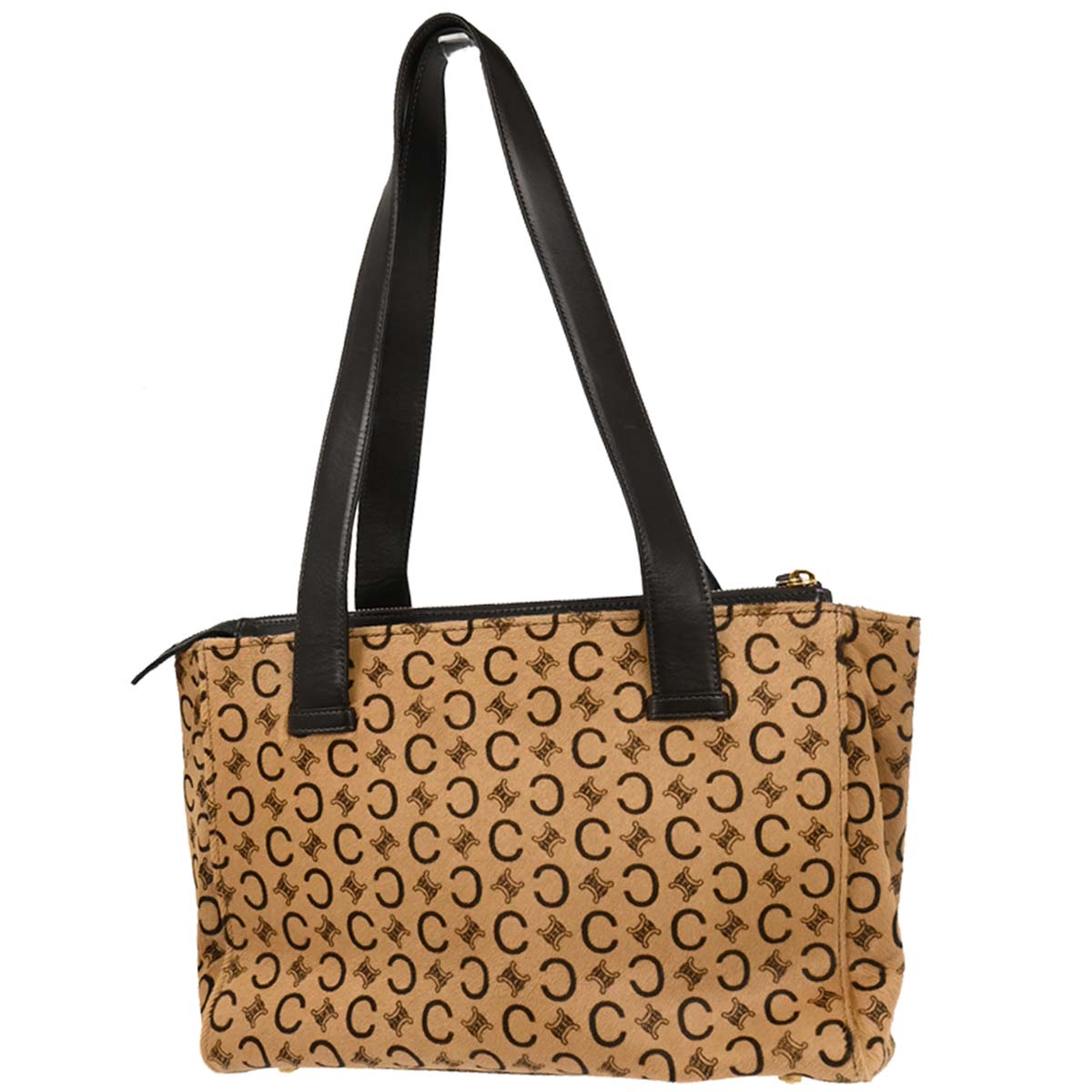 Celine * Brown C Macadam Tote Handbag