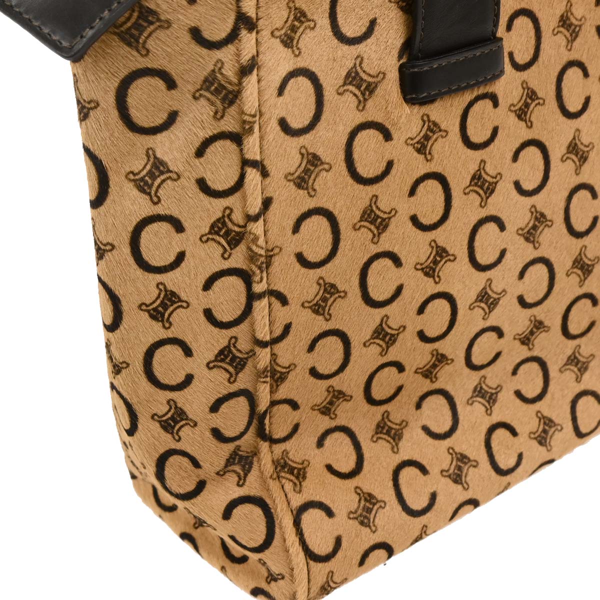Celine * Brown C Macadam Tote Handbag